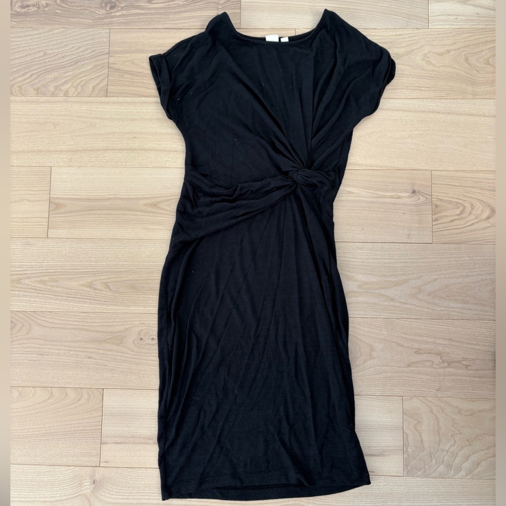 GAP Black Knotted Dress